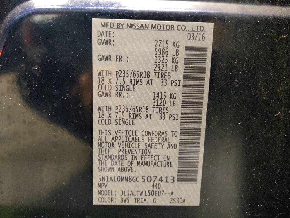 2016 INFINITI QX60 in Mesa, AZ 85210 - 18109440 33