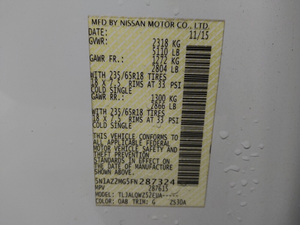 2015 Nissan Murano in Clearwater, FL 33764 - 18109444 33