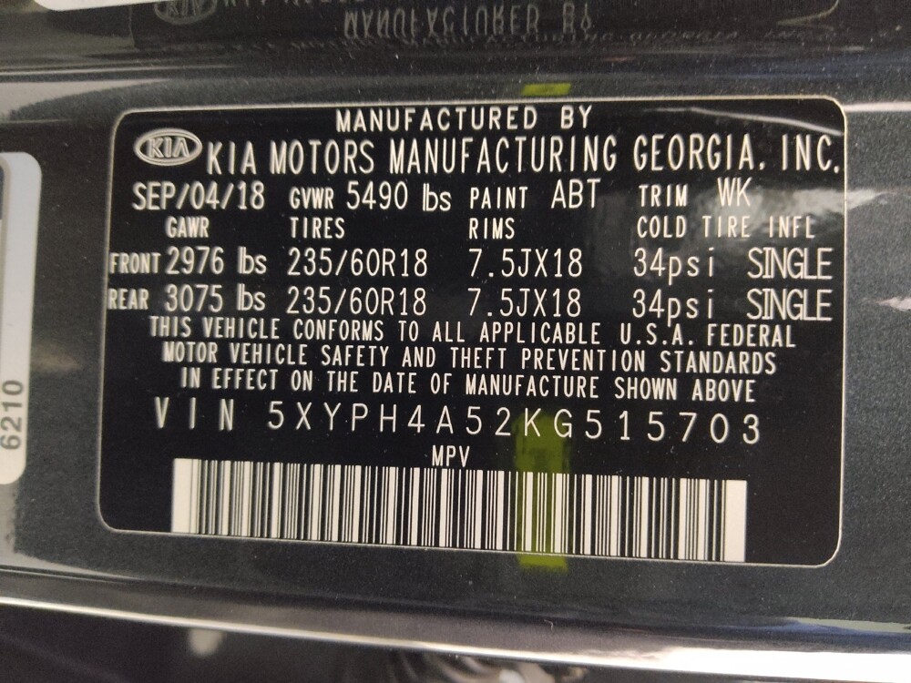 2019 Kia Sorento in Clearwater, FL 33764 - 18109448 33