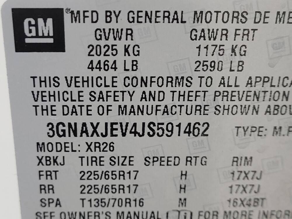 2018 Chevrolet Equinox in Las Vegas, NV 89104 - 18109459 33