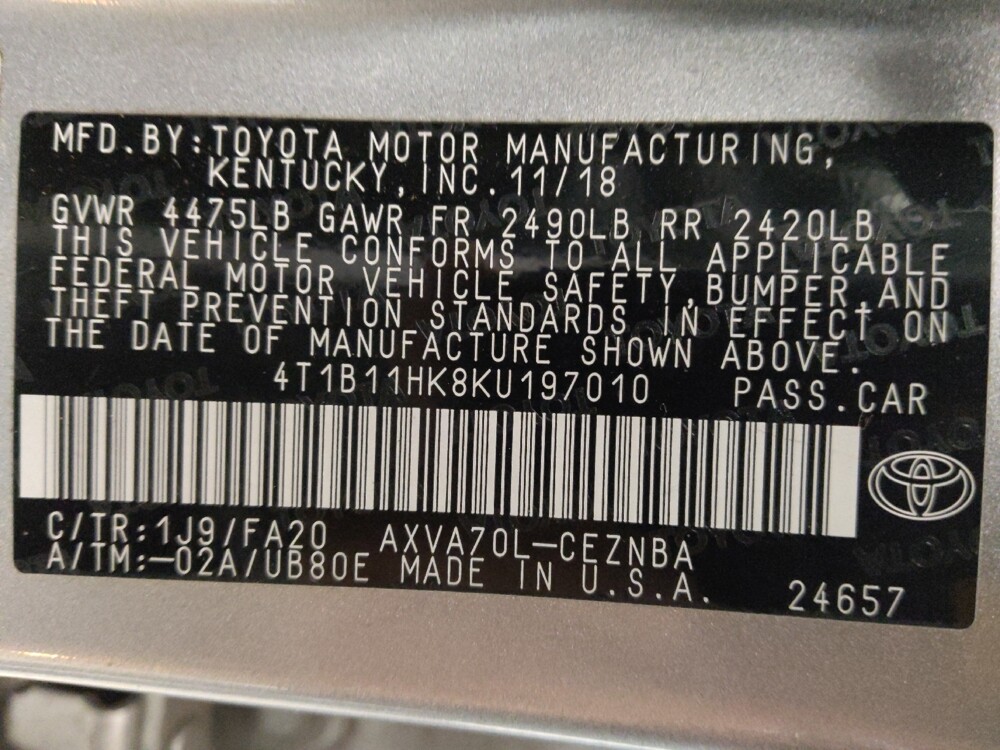 2019 Toyota Camry in Houston, TX 77074 - 18109502 33