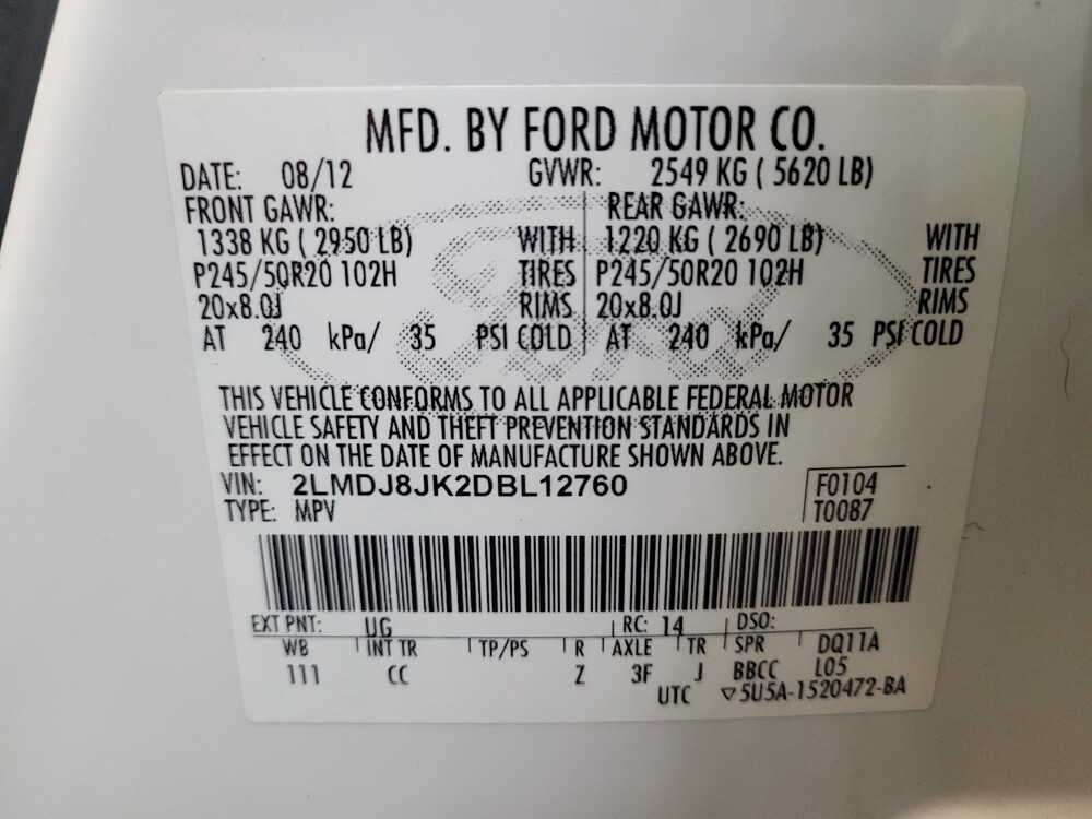 2013 Lincoln MKX in Columbus, OH 43231 - 18109513 33