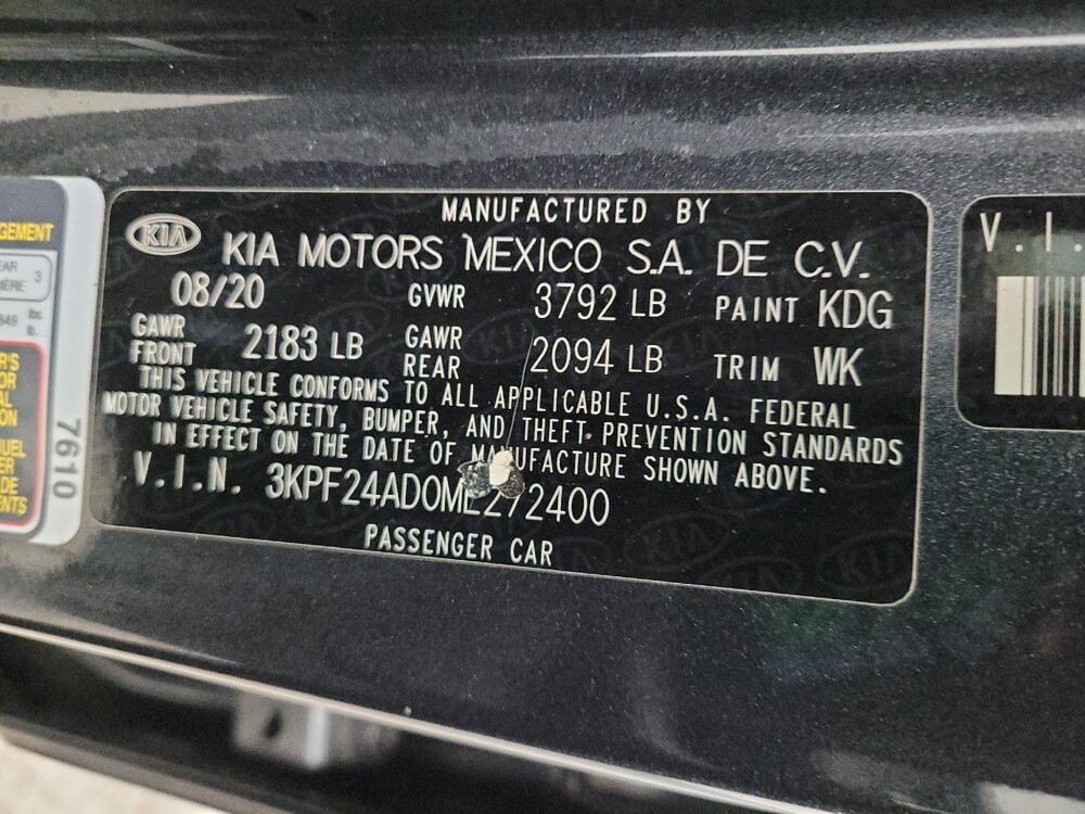 2021 Kia Forte in Columbus, OH 43228 - 18109517 33