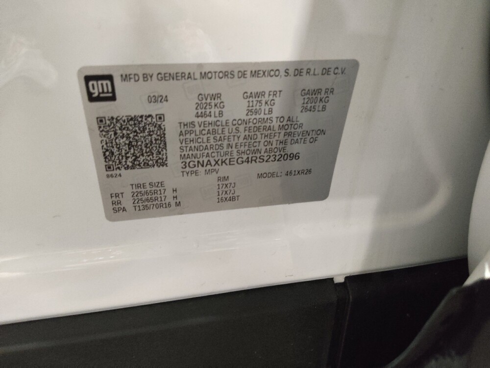 2024 Chevrolet Equinox in Oklahoma City, OK 73139 - 18109567 33