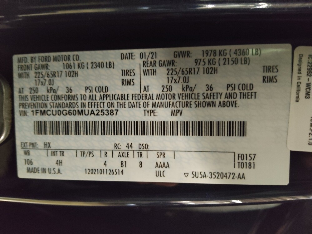 2021 Ford Escape in Tyler, TX 75701 - 18109573 33