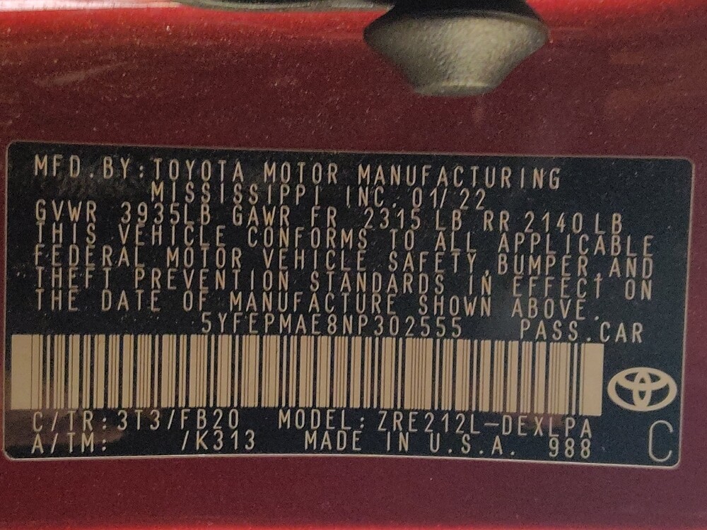 2022 Toyota Corolla in Ocala, FL 34471 - 18109614 33