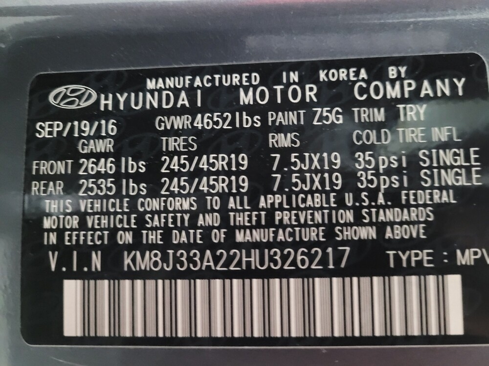 2017 Hyundai Tucson in Downey, CA 90241 - 18109661 33