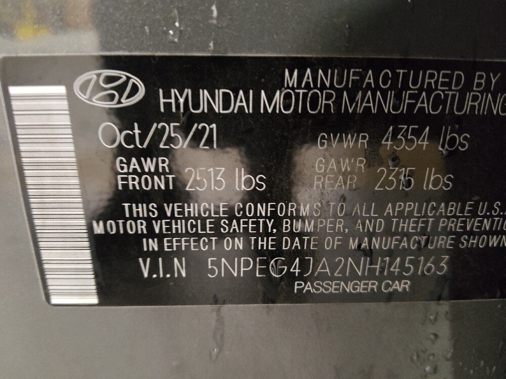 2022 Hyundai Sonata in Morrow, GA 30260 - 18109686 33