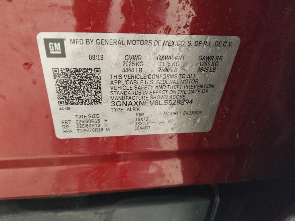 2020 Chevrolet Equinox in Conyers, GA 30094 - 18109694 33