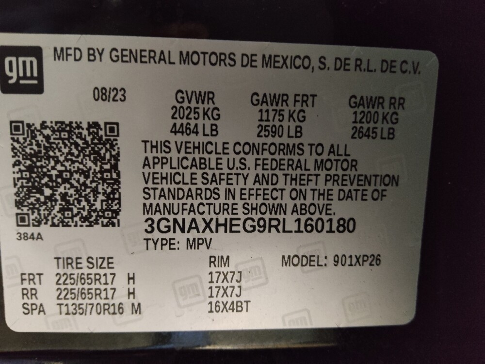 2024 Chevrolet Equinox in Union City, GA 30291 - 18109699 33