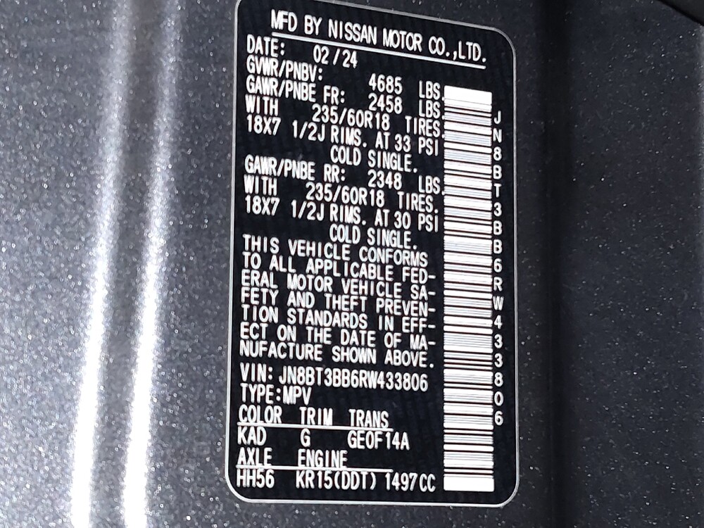 2024 Nissan Rogue in Tulsa, OK 74145 - 18109726 33