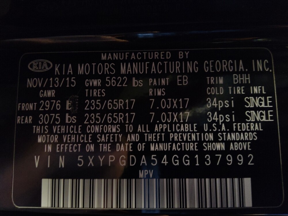 2016 Kia Sorento in Tucson, AZ 85705 - 18109730 33