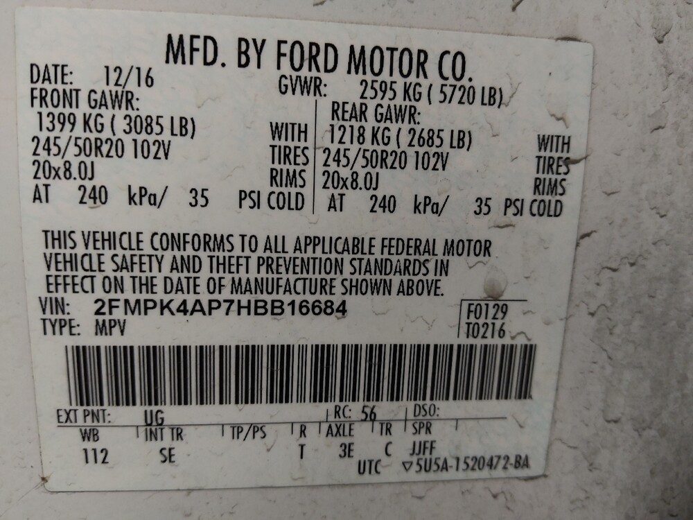 2017 Ford Edge in Tucson, AZ 85705 - 18109734 33