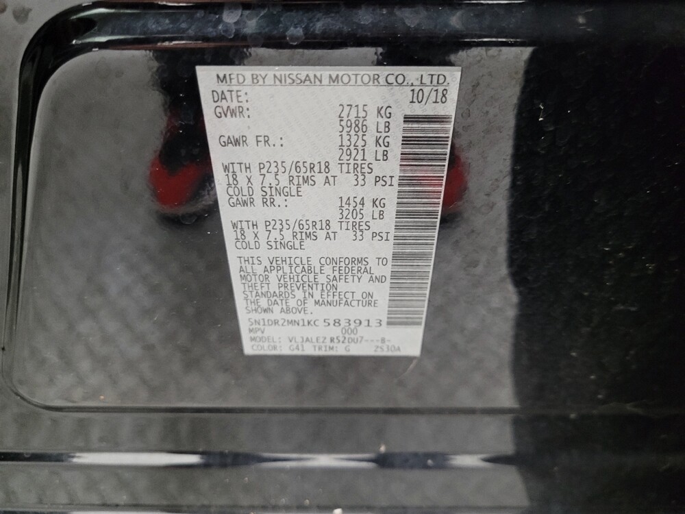 2019 Nissan Pathfinder in Las Vegas, NV 89104 - 18109757 33