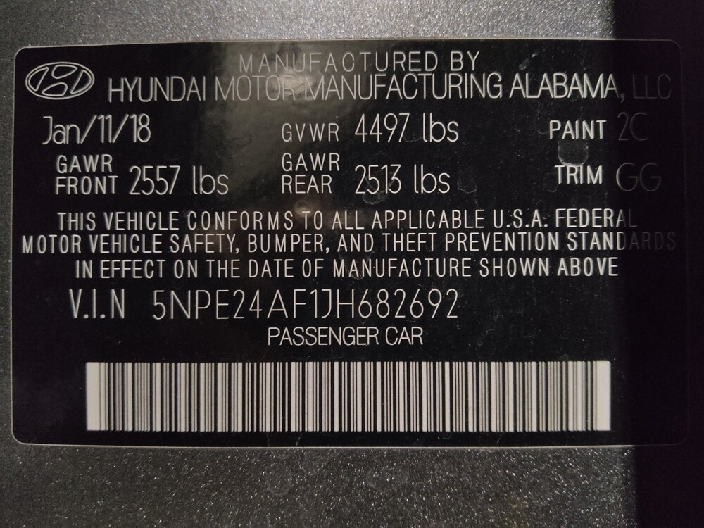 2018 Hyundai Sonata in Salem, VA 24153 - 18109767 33