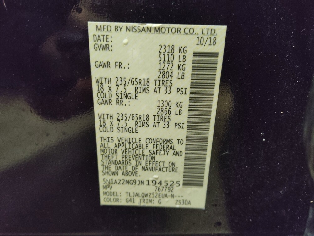 2018 Nissan Murano in Raleigh, NC 27604 - 18109771 33