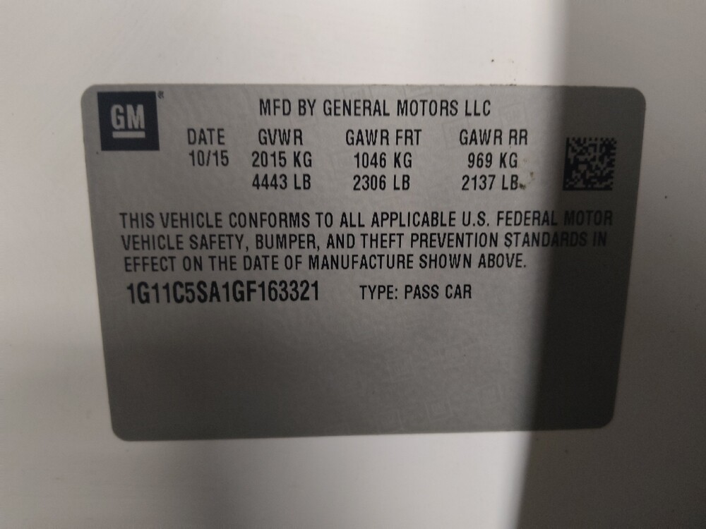 2016 Chevrolet Malibu in Lauderdale Lakes, FL 33313 - 18109781 33