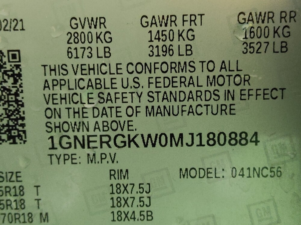 2021 Chevrolet Traverse in Charlotte, NC 28213 - 18109791 33