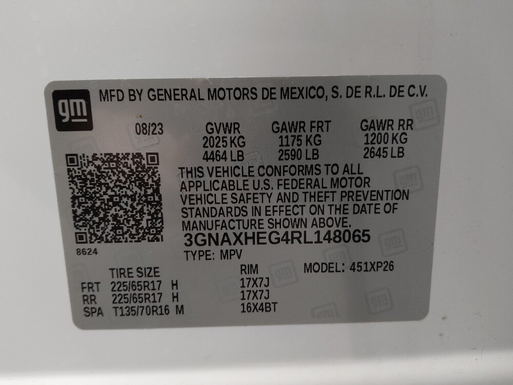 2024 Chevrolet Equinox in Lakewood, CO 80215 - 18109809 33