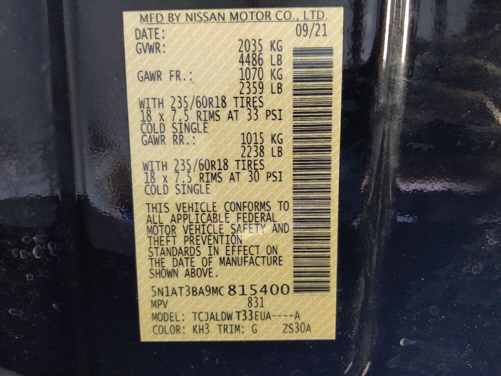 2021 Nissan Rogue in Metairie, LA 70006 - 18109822 33