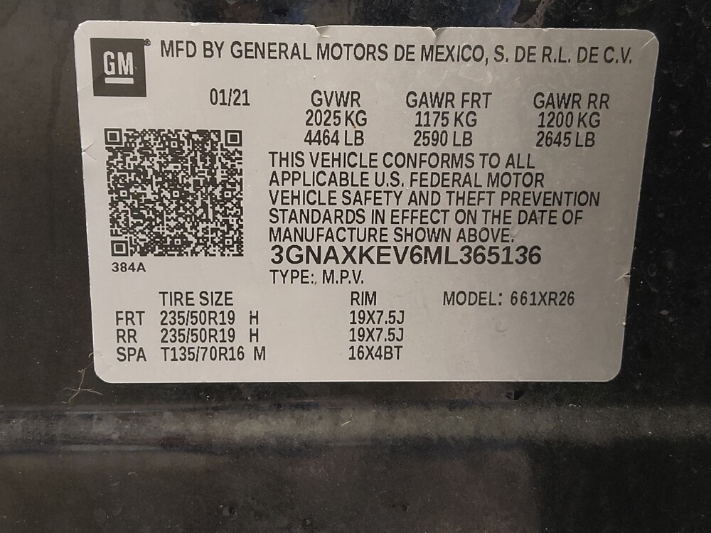 2021 Chevrolet Equinox in Metairie, LA 70006 - 18109826 33