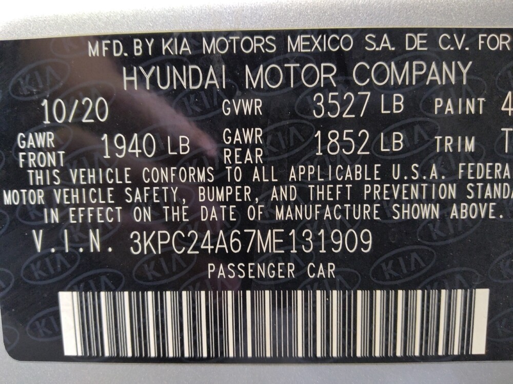 2021 Hyundai Accent in Metairie, LA 70006 - 18109838 33