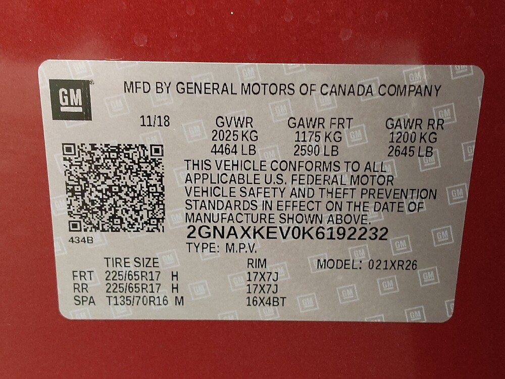 2019 Chevrolet Equinox in Fairfield, OH 45014 - 18109850 33