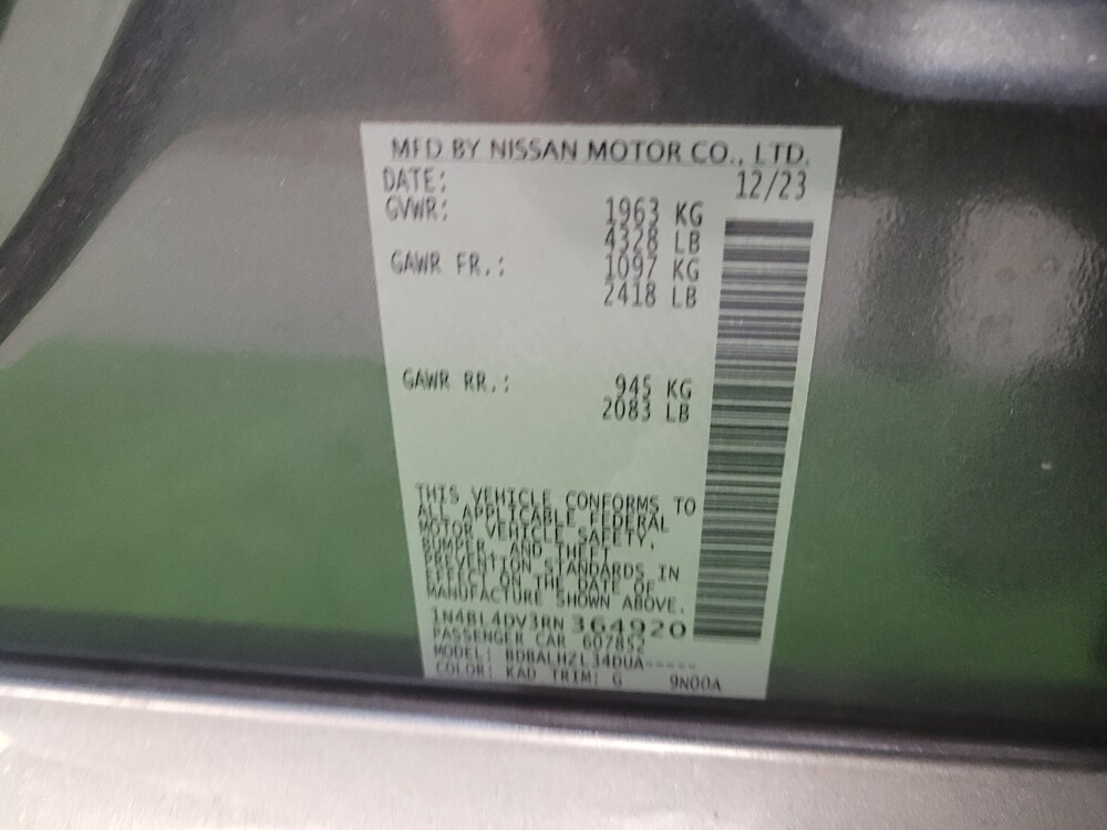 2024 Nissan Altima in Maple Heights, OH 44137 - 18109855 33