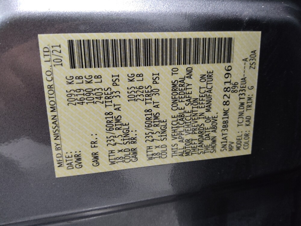 2021 Nissan Rogue in Fairfield, OH 45014 - 18109859 33