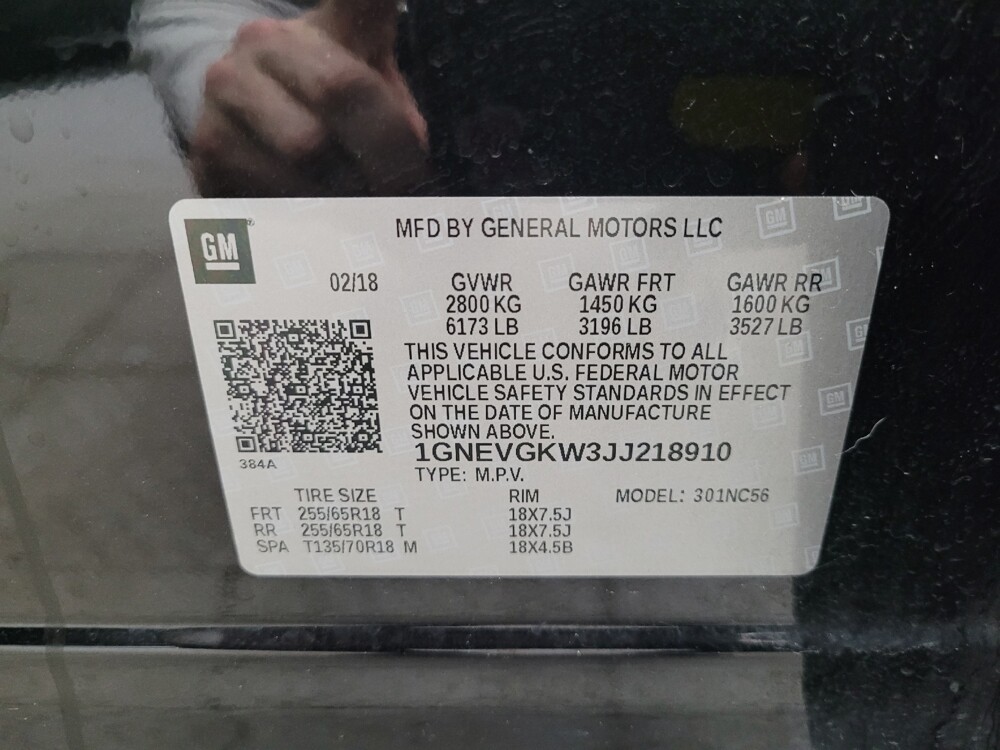 2018 Chevrolet Traverse in Columbus, OH 43231 - 18109860 33