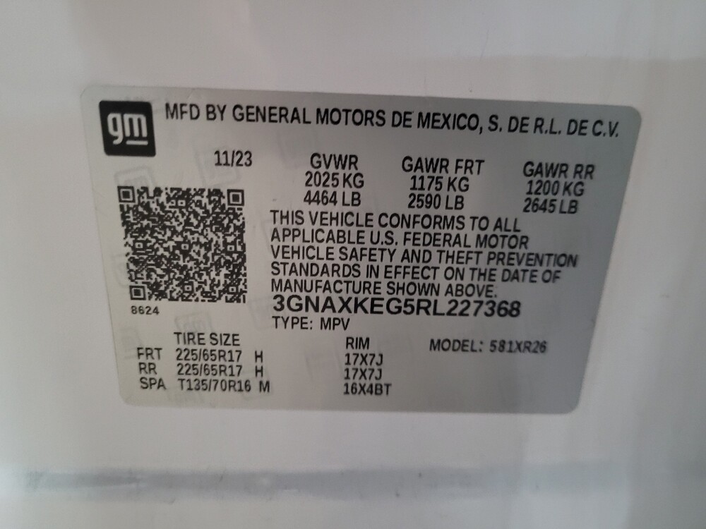 2024 Chevrolet Equinox in Woodbridge, VA 22191 - 18109900 33