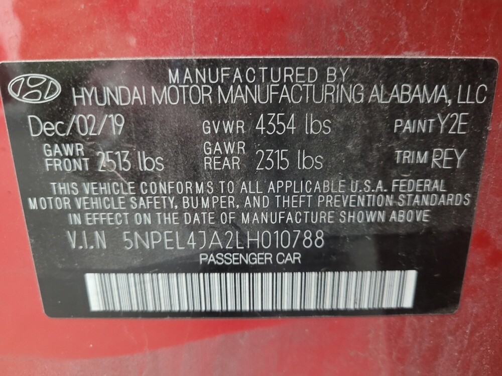 2020 Hyundai Sonata in Taylor, MI 48180 - 18109916 33