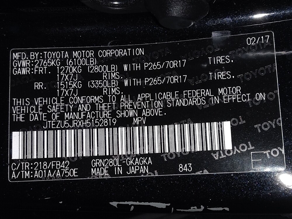 2017 Toyota 4Runner in Pensacola, FL 32505 - 18109929 33