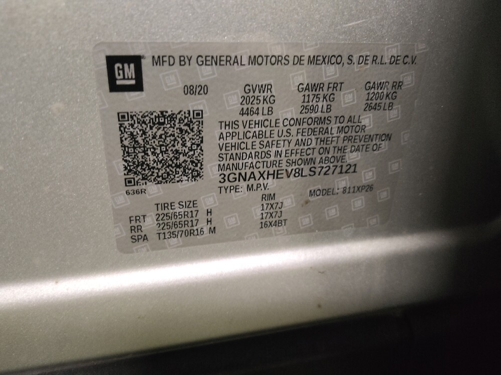 2020 Chevrolet Equinox in Duluth, GA 30096 - 18109946 33