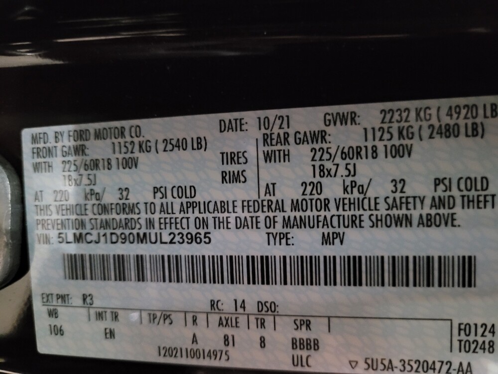 2021 Lincoln Corsair in Chesapeake, VA 23320 - 18109954 33