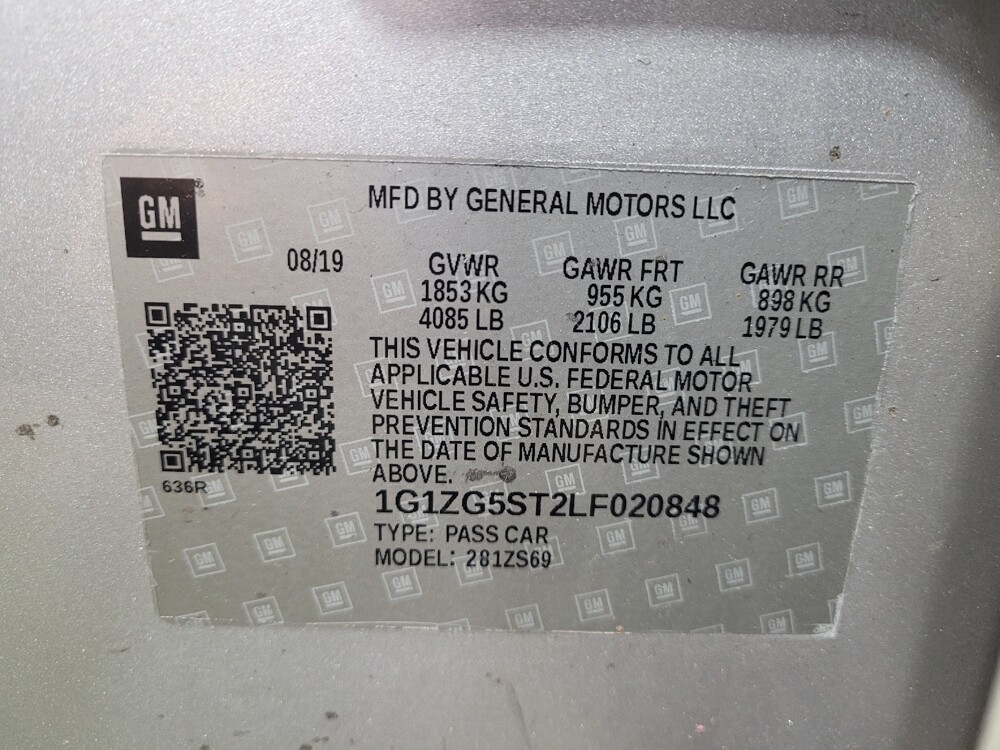 2020 Chevrolet Malibu in Toledo, OH 43617 - 18109970 33