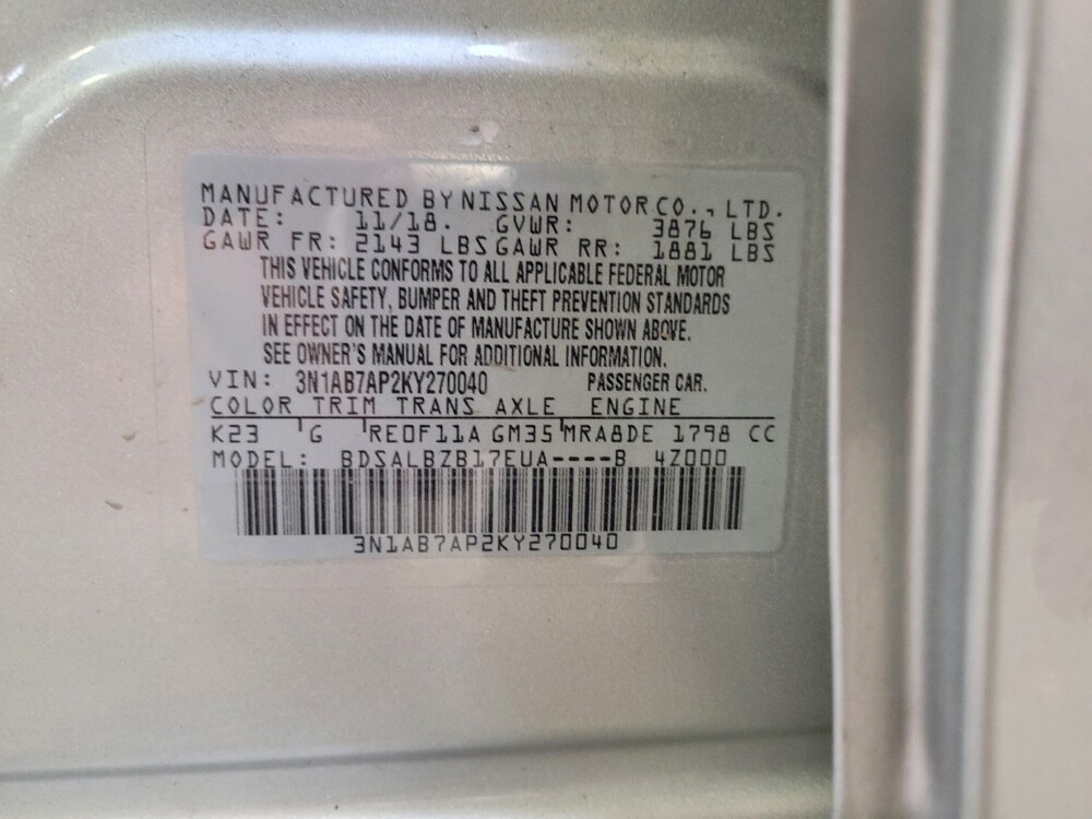 2019 Nissan Sentra in El Cajon, CA 92020 - 18109986 33