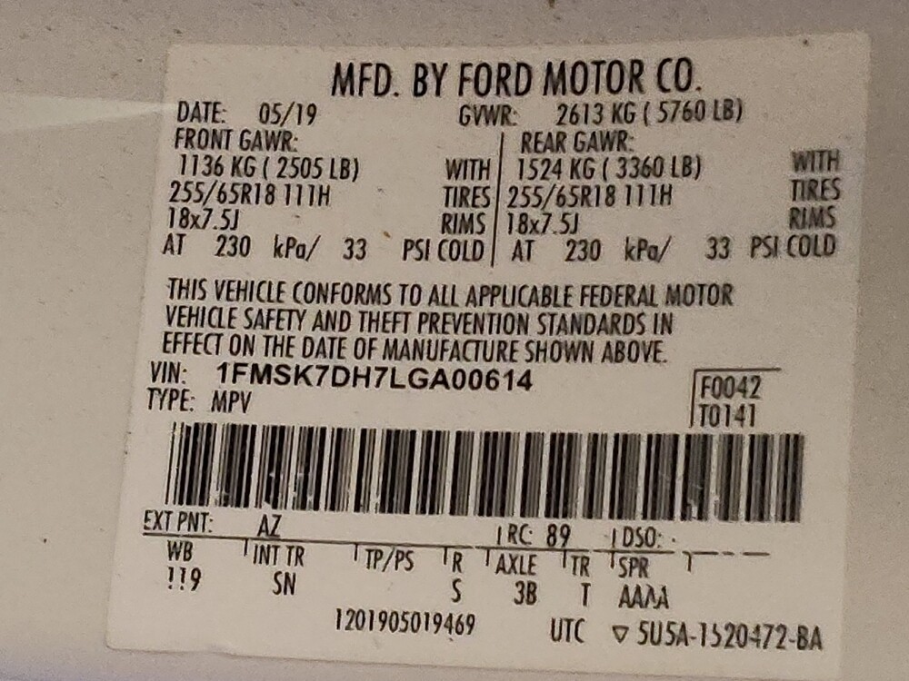 2020 Ford Explorer in Arlington, TX 76011 - 18109989 33