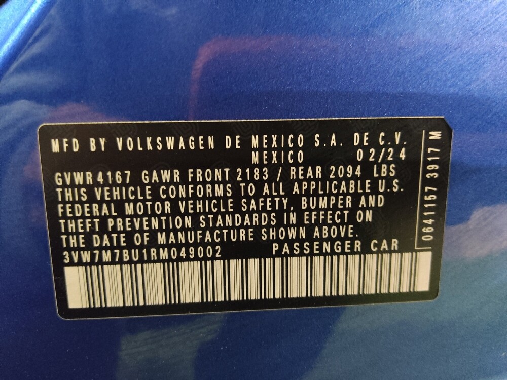 2024 Volkswagen Jetta in Arlington, TX 76011 - 18110005 33