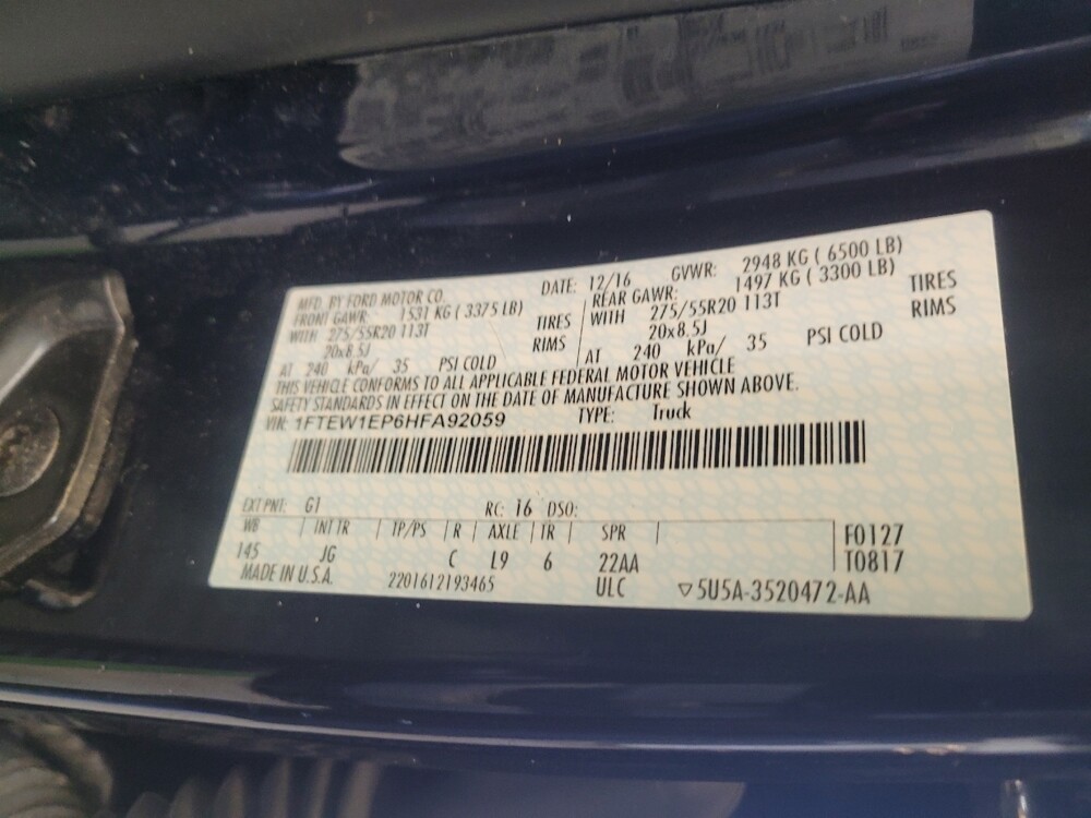 2017 Ford F150 in Columbus, OH 43228 - 18110032 33