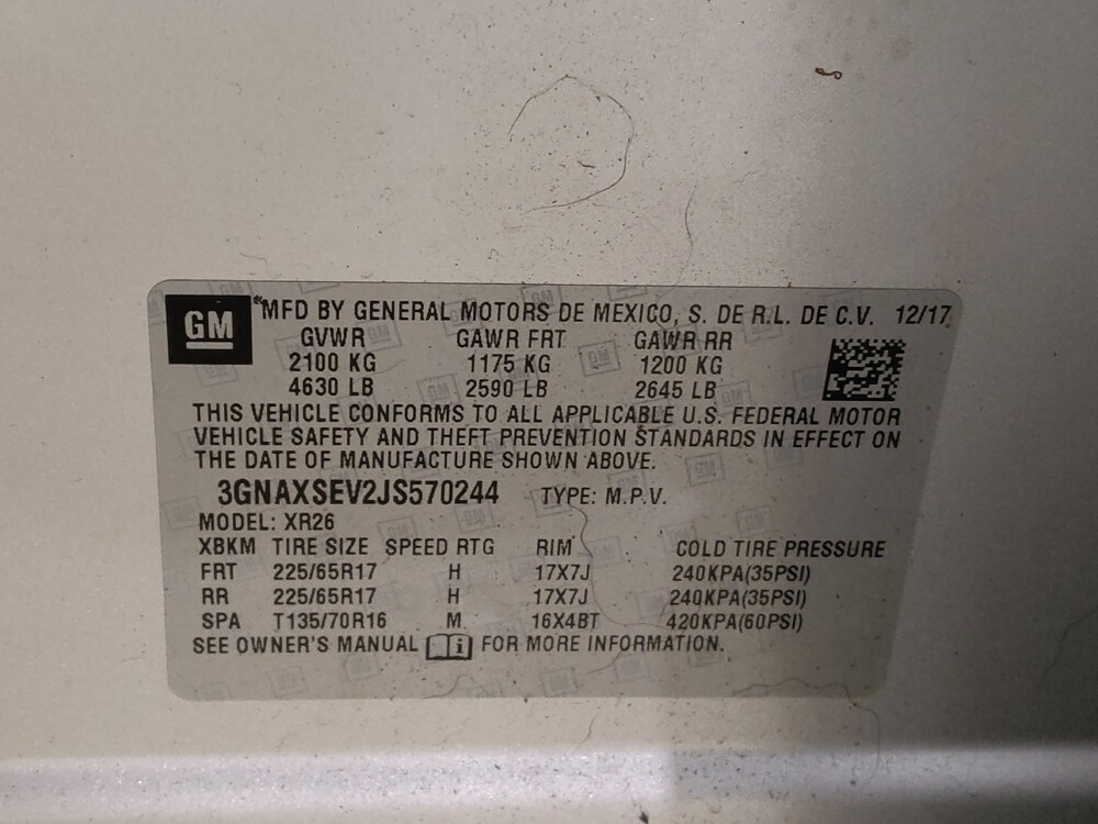 2018 Chevrolet Equinox in Arlington, TX 76011 - 18110037 33