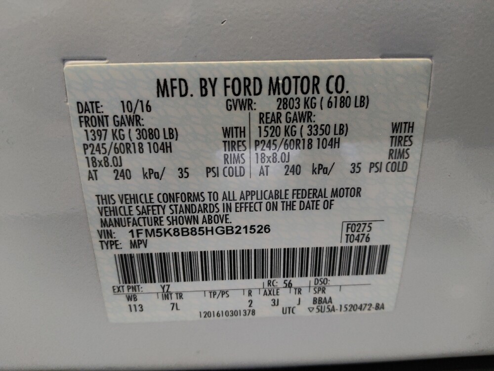 2017 Ford Explorer in Mesa, AZ 85210 - 18110082 33