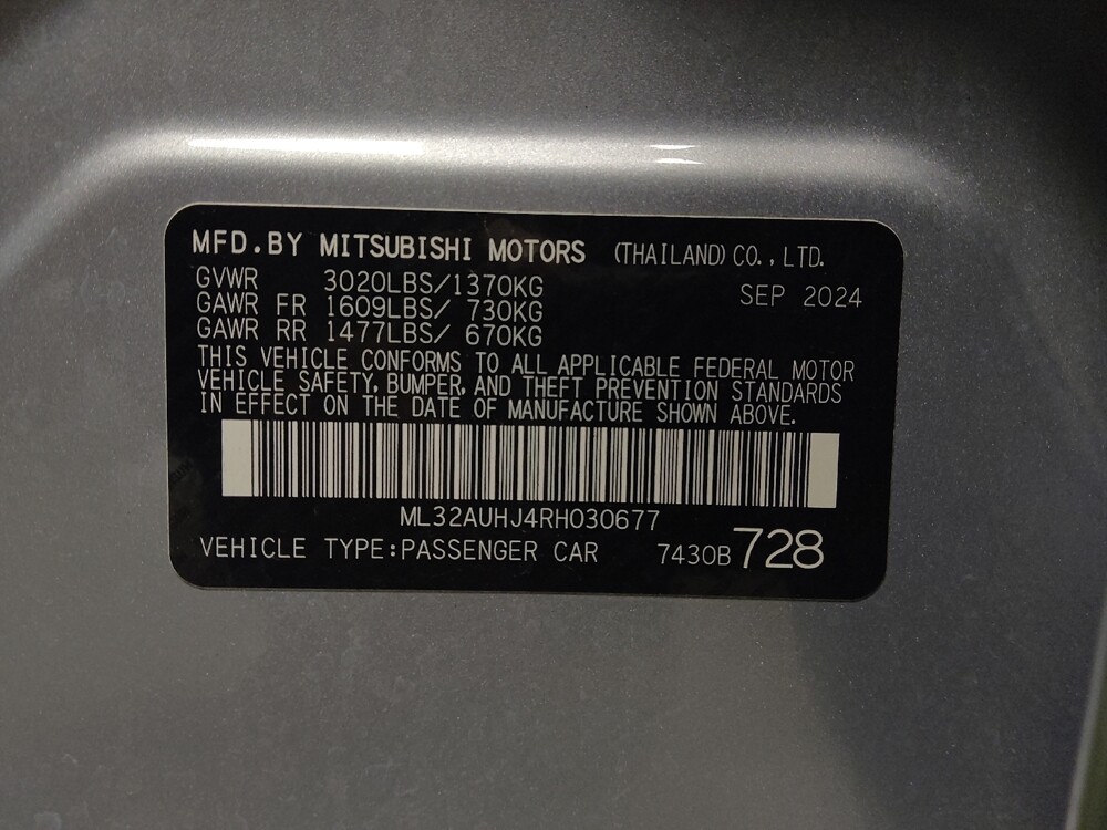 2024 Mitsubishi Mirage in Mesa, AZ 85210 - 18110083 33