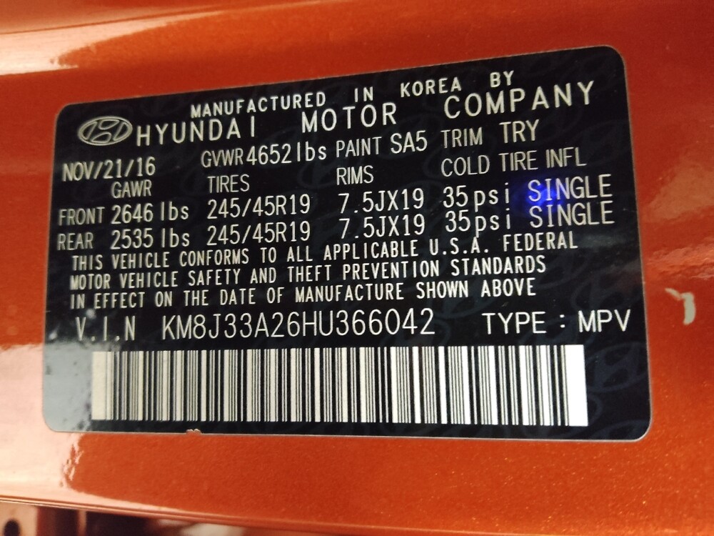 2017 Hyundai Tucson in Duluth, GA 30096 - 18110091 33