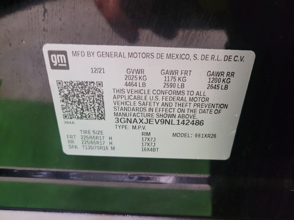 2022 Chevrolet Equinox in Columbus, OH 43231 - 18110100 33