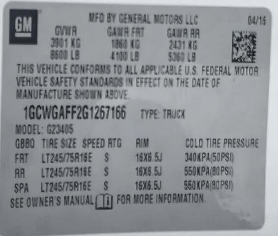 2016 Chevrolet Express 2500 in Blauvelt, NY 10913 - 18110148 18