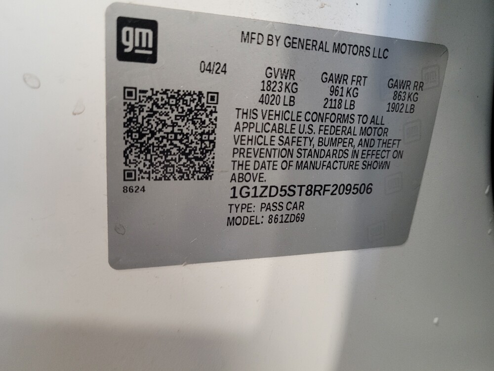 2024 Chevrolet Malibu in Sacramento, CA 95821 - 18110154 33