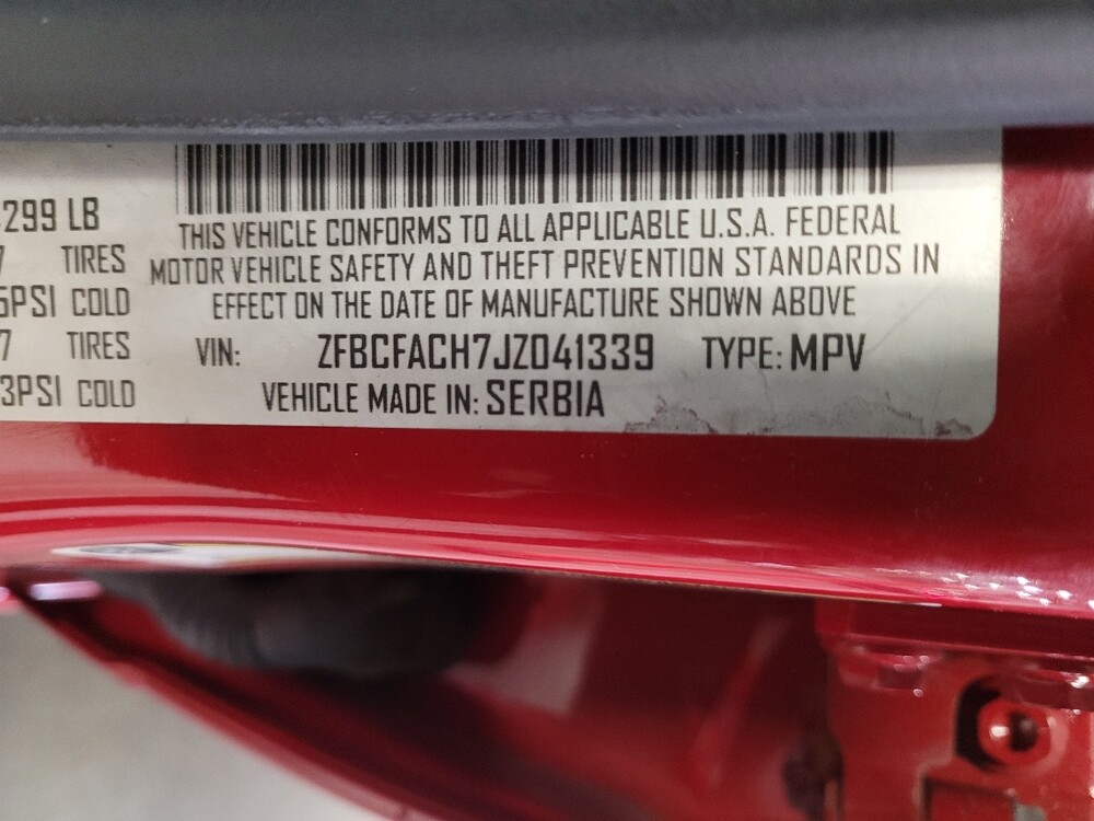 2018 FIAT 500L in Bakersfield, CA 93309 - 18110155 33