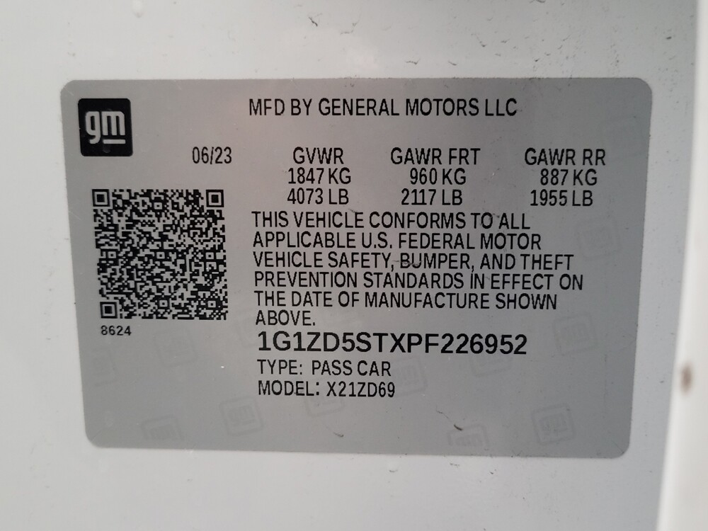 2023 Chevrolet Malibu in Downey, CA 90241 - 18110167 33