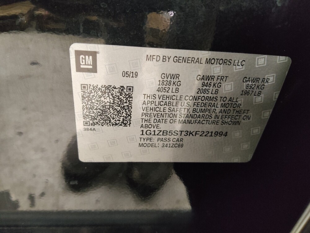 2019 Chevrolet Malibu in Morrow, GA 30260 - 18110176 33